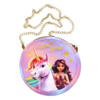 Unicorn Academy Plush Shoulder Bag Round