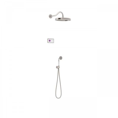 Regendoucheset Tres Clasic Inbouw Elektronische Thermostaat Incl. Handddouche RVS Tres