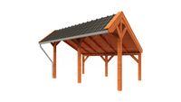 Tijdelijk 15% korting | Trendhout Kapschuur De Heerd 500x425 cm- Kapschuurdak- Onbehandeld lariks Douglas hout- Trendhout Tijdelijk 15% korting | Trendhout Kapschuur De Heerd 500x425 cm- Kapschuurdak- Onbehandeld lariks Douglas hout- Trendhout