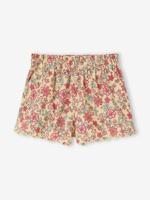 Short voor babymeisjes lichtgeel