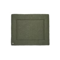Jollein boxkleed Pure Knit Leaf Green Maat