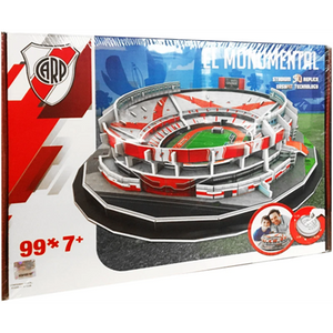 Nanostad - River Plate El Monumental Stadion - 3D Puzzel