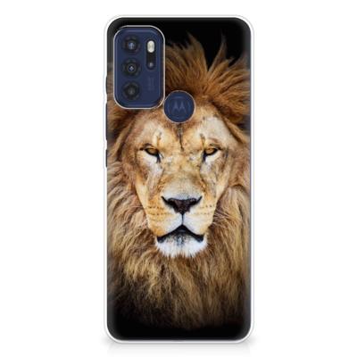 Motorola Moto G60s | TPU Hoesje | Leeuw