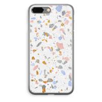 Terrazzo N°8: iPhone 8 Plus Transparant Hoesje - thumbnail