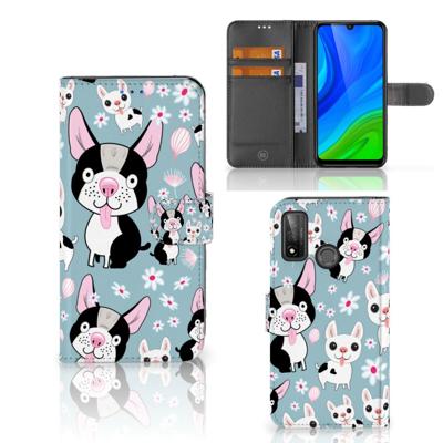 Huawei P Smart 2020 | Telefoonhoesje | Met pasjeshouder | Hondjes