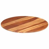 Tafelblad rond 15-16 mm 80 cm massief acaciahout