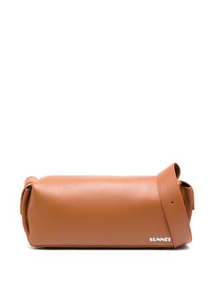 Sunnei sac porté épaule Labauletto en cuir - Marron