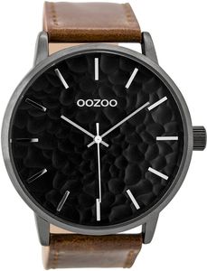 OOZOO Timepieces Horloge Bruin/Zwart | C9443