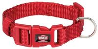 Trixie halsband hond premium rood (25-40X1,5 CM) - thumbnail
