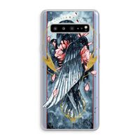 Golden Raven: Samsung Galaxy S10 5G Transparant Hoesje