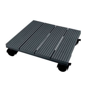Nature planttrolley antraciet 30 cm vierkant