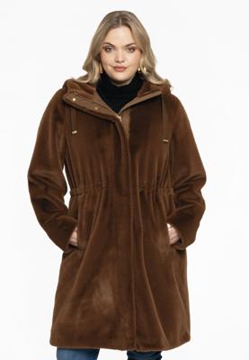 Yoek Parka fur | Bruin | Maat 48