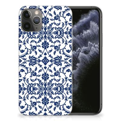 Apple iPhone 11 Pro | TPU Case | Flower Blue