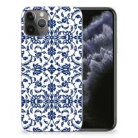 Apple iPhone 11 Pro | TPU Case | Flower Blue