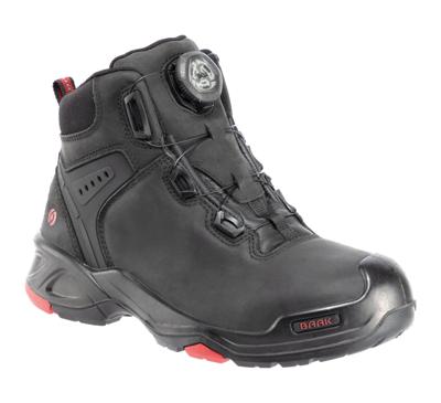 Baak Braxton BOA 6642 S3 | Zwart/Rood | Maat 47 - 4031783001416