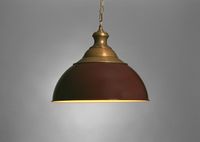 Nostalgische hanglamp antiek brons groen 10046 50cm