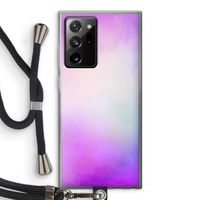 Clouds pastel: Samsung Galaxy Note 20 Ultra / Note 20 Ultra 5G Transparant Hoesje met koord Clouds pastel: Samsung Galaxy Note 20 Ultra / Note 20 Ultra 5G Transparant Hoesje met koord