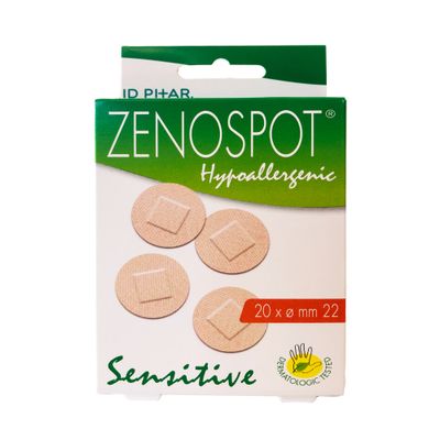Zenospot Sensitive 22 mm 20 Pleisters | Gevoelige Huid
