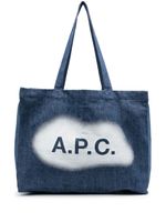 A.P.C. sac cabas Diane en jean - Bleu - thumbnail