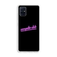 Vice Black: Galaxy A51 4G Transparant Hoesje