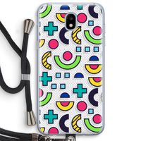 8-bit N°6: Samsung Galaxy J5 (2017) Transparant Hoesje met koord