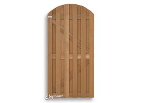 Tuinpoort hardhout toog 90x180cm