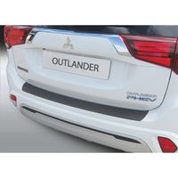 Bumper beschermer passend voor Mitsubishi Outlander PHEV 2015- Zwart GRRBP881 - thumbnail