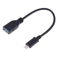 USB-C 3 1/type-C male naar USB 3 0 Female OTG adapter kabel lengte: 20cm