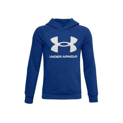Kinderhoodie Under Armour Colorblock Crewneck Blauw Maat 18-20 Jaar Kinderhoodie Under Armour Colorblock Crewneck Blauw Maat 18-20 Jaar