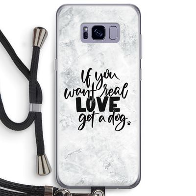 Partner in crime: Samsung Galaxy S8 Plus Transparant Hoesje met koord