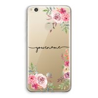 Rozen: Huawei Ascend P8 Lite (2017) Transparant Hoesje