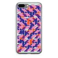 Skew Blush 3: iPhone 8 Plus Transparant Hoesje