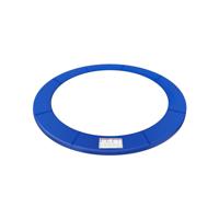 Trampolinerandafdekking, veerafdekking, UV-bestendig, scheurvaste trampolineaccessoires, randbescherming, Blauw / 183 cm