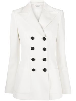 Philosophy Di Lorenzo Serafini blazer cintré à boutonnière croisée - Blanc