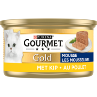 Gourmet Gold Mousse Kattenvoer natvoer met Kip bij Jumbo