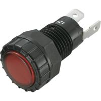 TRU COMPONENTS 1587991 LED-signaallamp Rood 12 V/DC 120 mcd - thumbnail