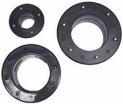 Europond Doorvoer met Tegenflens 110mm - Inclusief Schroeven, Eenvoudige Installatie, Robuust ABS