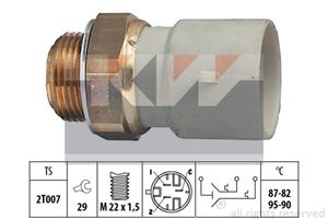 Kw Temperatuurschakelaar 550 645