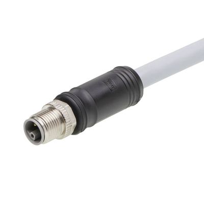 Molex 1205000220 Sensor/actuator connector, geassembleerd M12 Aantal polen (sensoren): 5 Stekker, recht 20 m 1 stuk(s) Bag