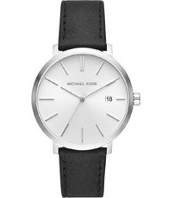 Horlogeband Michael Kors MK8674 Leder Zwart 20mm