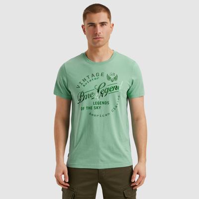 Pme Legend Ptss2504596 Single Jersey Package Print T-shirts 5149 Cameo Blue