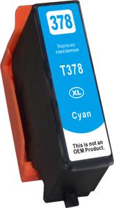 Huismerk Epson 378XL cartridge cyaan