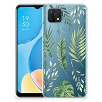 OPPO A15 TPU Case Leaves - thumbnail