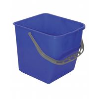 Synx Tools Emmer Blauw - Mopwagen -Schoonmaak/Schoonmaakartikelen - Rolemmers - 15 liter