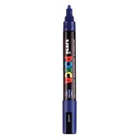 Uni Posca verfmarker pc5m donkerblauw - conische punt 2,5 mm
