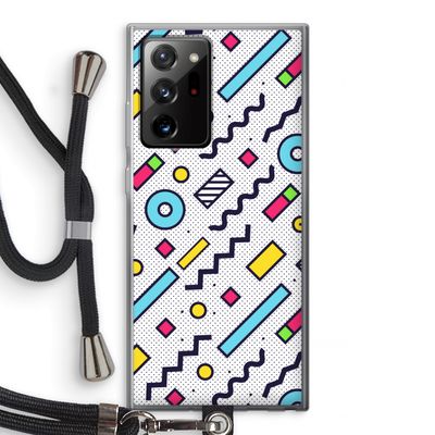 8-bit N°8: Samsung Galaxy Note 20 Ultra / Note 20 Ultra 5G Transparant Hoesje met koord