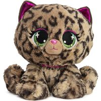 Pluche designer knuffel P-Lushes Pets luipaard 15 cm - Knuffeldier