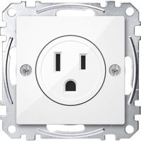 Merten MEG2151-0319 Wandcontactdoos System M Polar-wit 1 stuk(s)