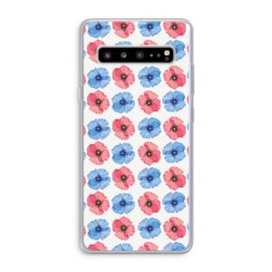 Klaproosjes: Samsung Galaxy S10 5G Transparant Hoesje