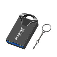 STICKDRIVE 128GB USB 3 0 hoge snelheid Mini Metal U disk (zwart)